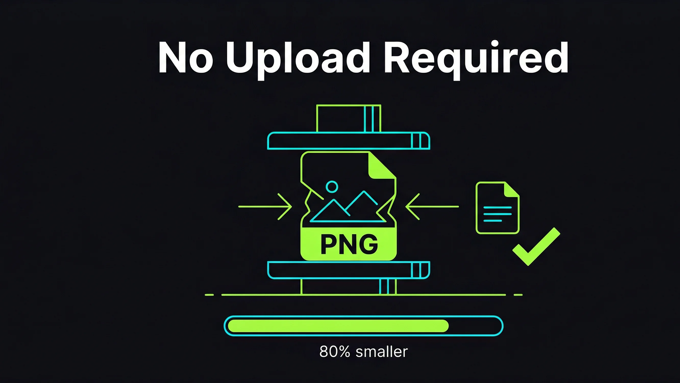 How to Compress PNG Online for Free — No Upload, No Signup (2026)