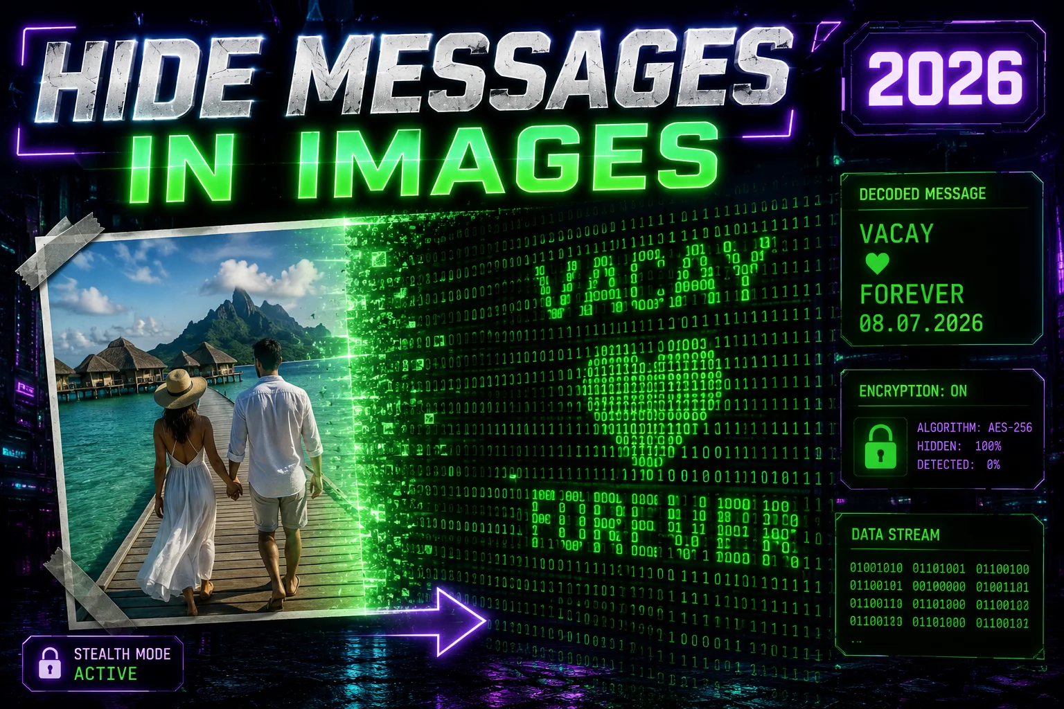 The Best Free Steganography Tools 2026: Hide Messages in Images Undetectably
