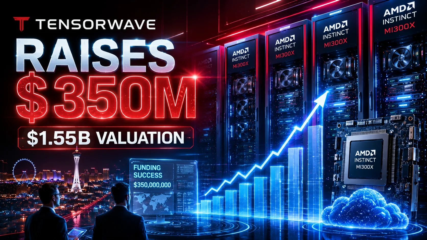 TensorWave Raises $350M at $1.55B Valuation: What It Means for AMD and the AI Industry