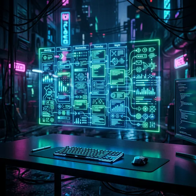 Day AI Productivity and Digital Planner Concept